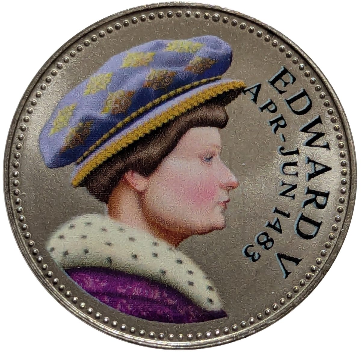 Jersey 10 Pence - Charles III King Edward V obverse