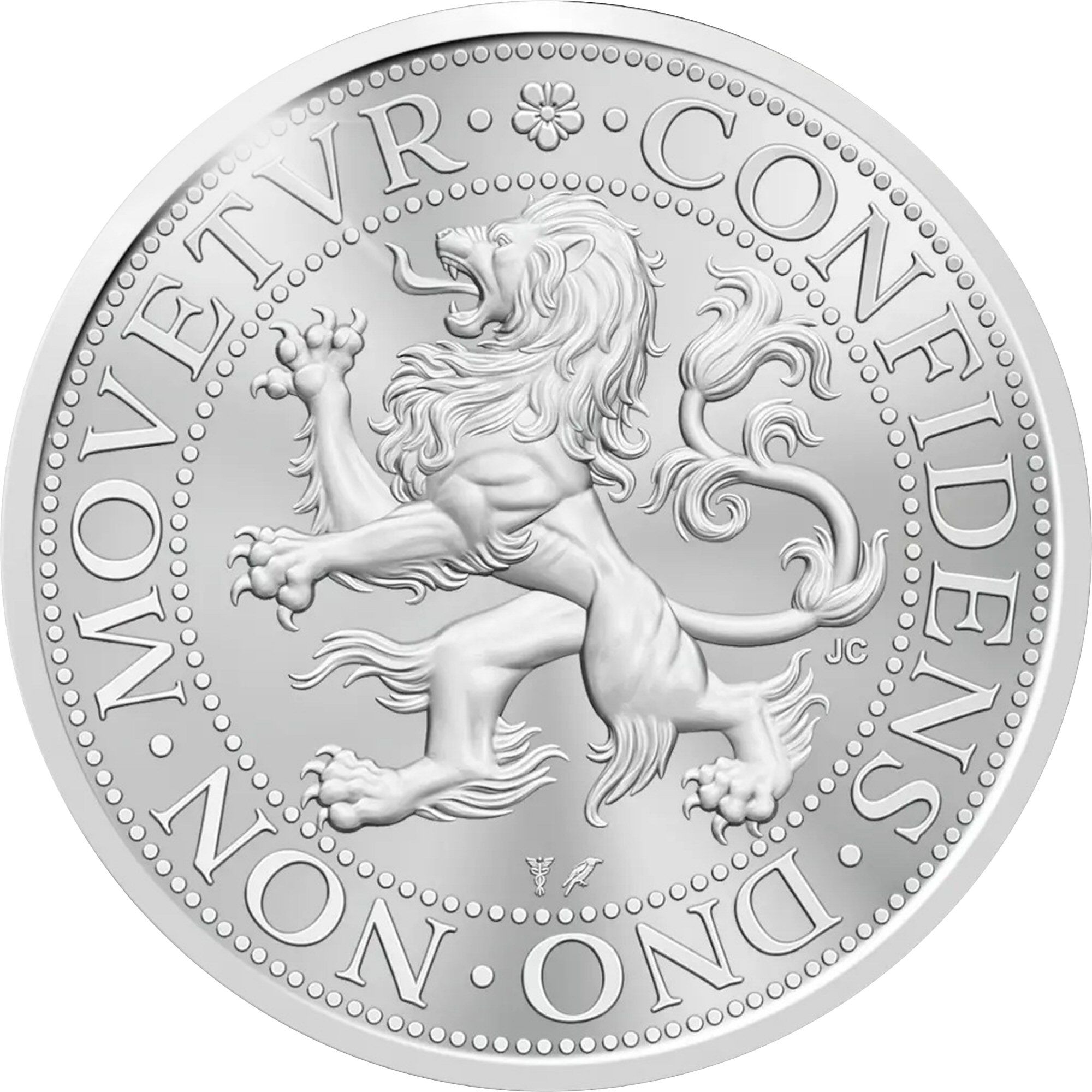Ascension Island 2 Dollars Lion Dollar anniversary reverse