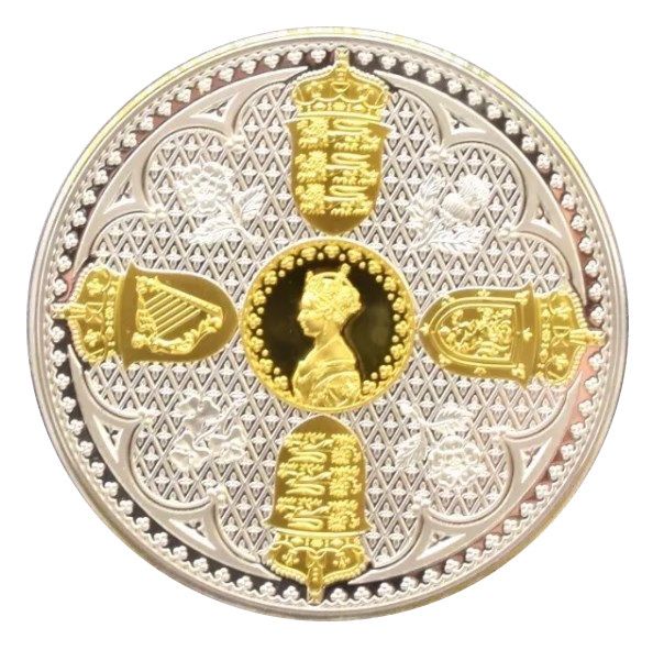 Guernsey 10 Pounds - Elizabeth II Queen Victoria