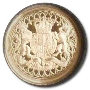 Gibraltar ¼ Sovereign - Elizabeth II Coronation Jubilee - Coat of Arms