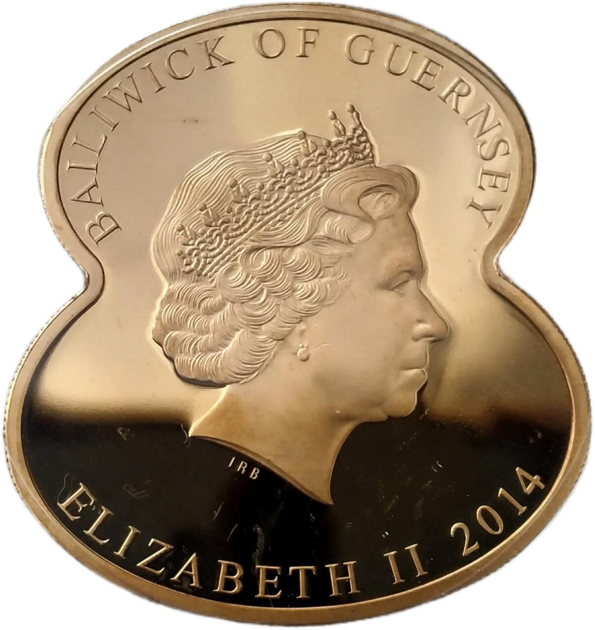 Guernsey 5 Pounds - Elizabeth II WWI: Royal British Legion - Tomb of the Unknown Warrior obverse