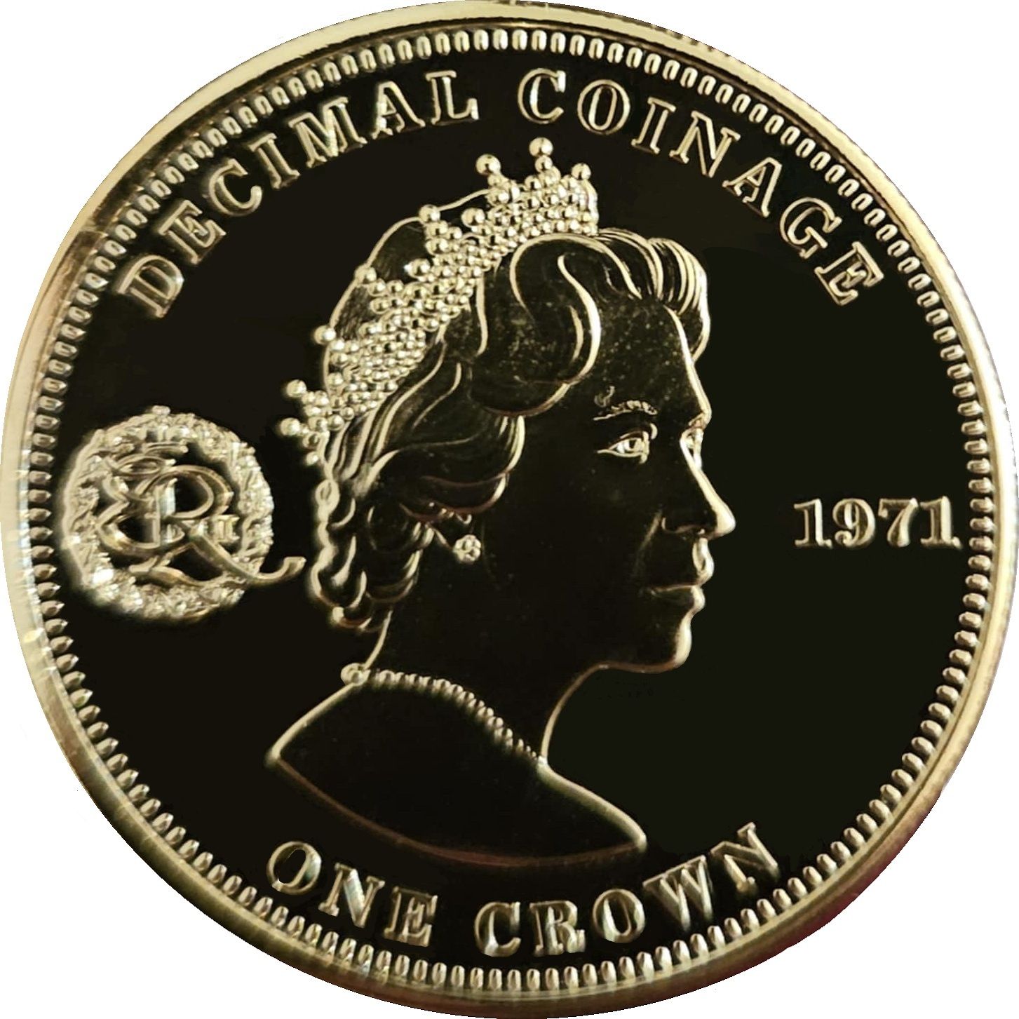 Tristan da Cunha 1 Crown - Elizabeth II Decimal Coinage