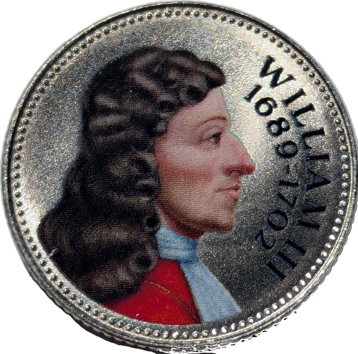 Jersey 10 Pence - Charles III King William III reverse