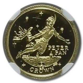 Gibraltar 1/25 Crown - Elizabeth II Peter Pan