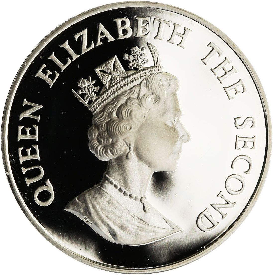 Falkland Islands 50 Pence - Elizabeth II Children's Fund, Silver obverse