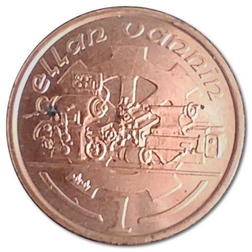 Isle of Man 1 Penny - Elizabeth II Precision Tools; magnetic