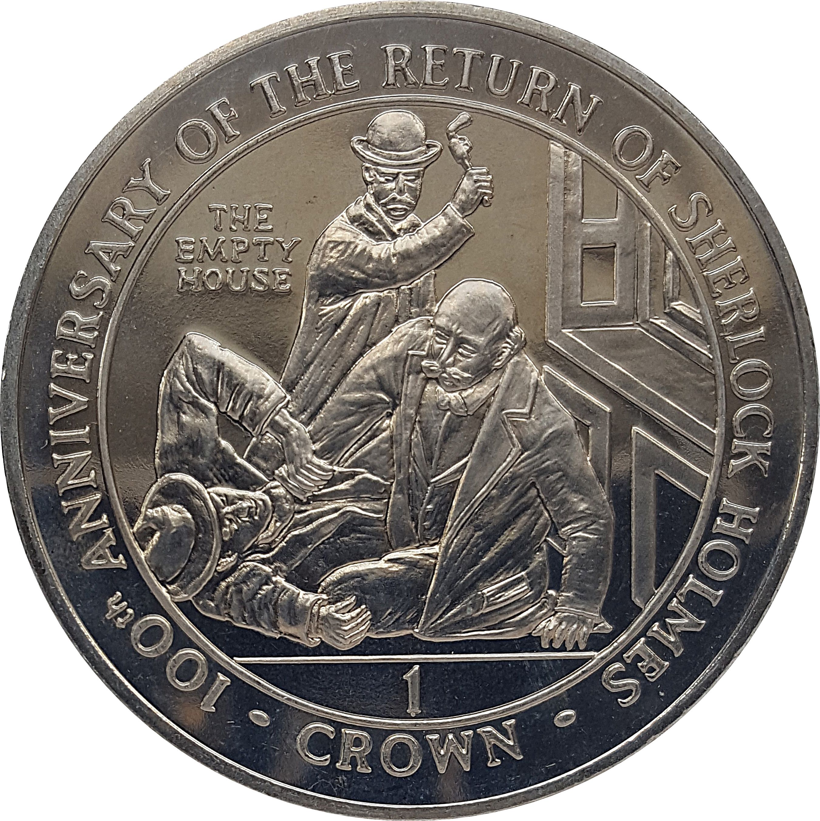 Gibraltar 1 Crown - Elizabeth II "The Empty House"
