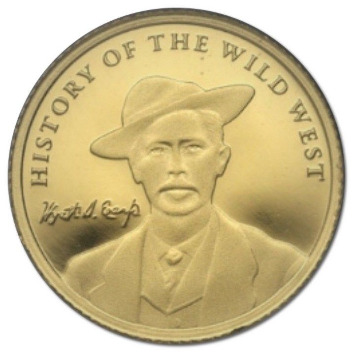 Gibraltar 1/25 Crown - Charles III Wyatt Earp