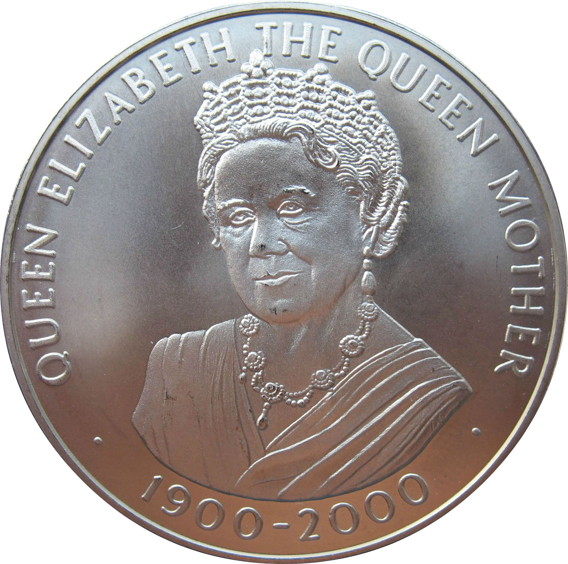 Ascension Island 50 Pence - Elizabeth II Queen Mother