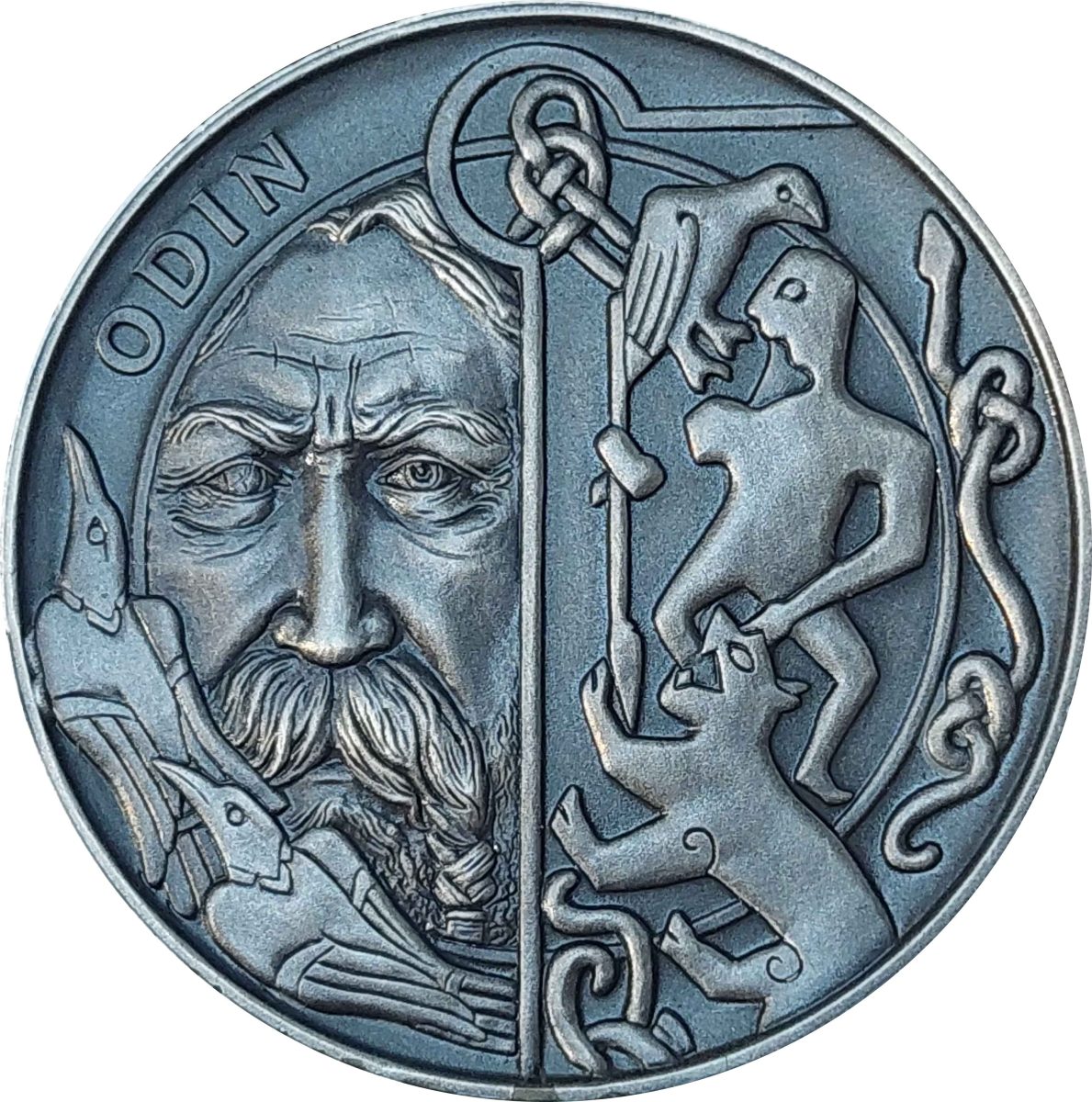 Isle of Man 1 Crown - Elizabeth II Odin