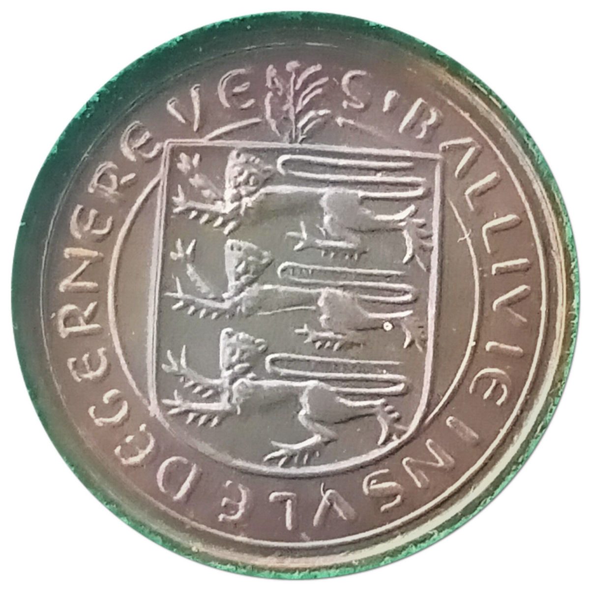 Guernsey ½ Penny - Elizabeth II obverse