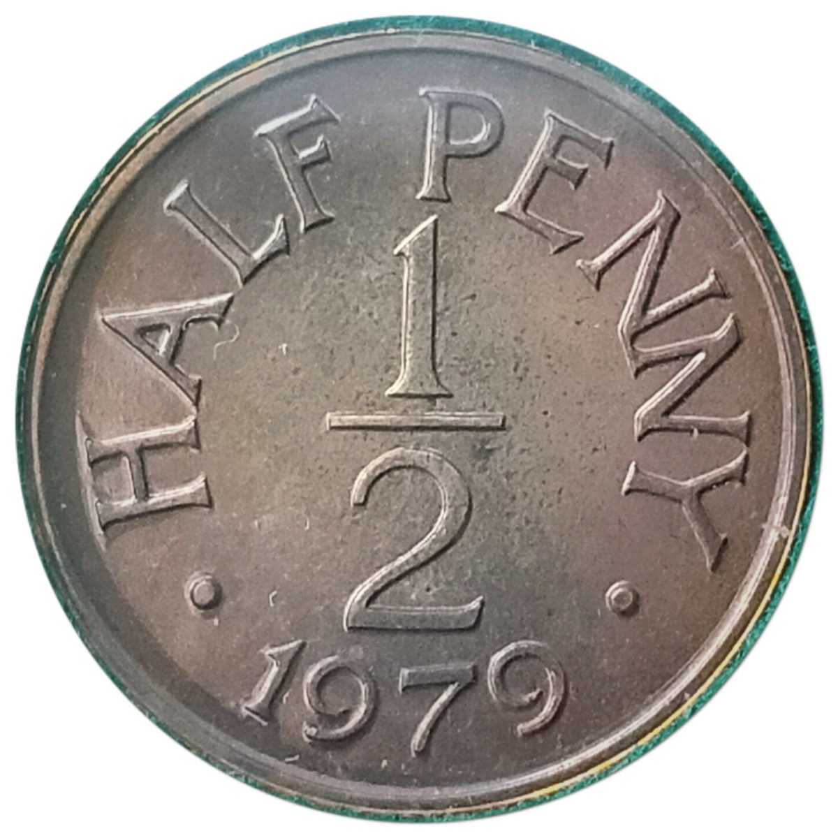 Guernsey ½ Penny - Elizabeth II reverse