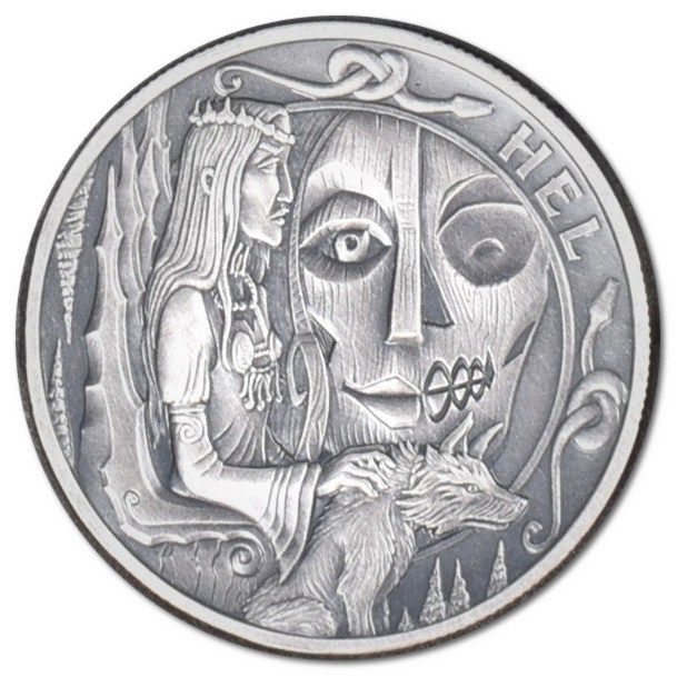 Isle of Man 1 Crown - Elizabeth II Hel