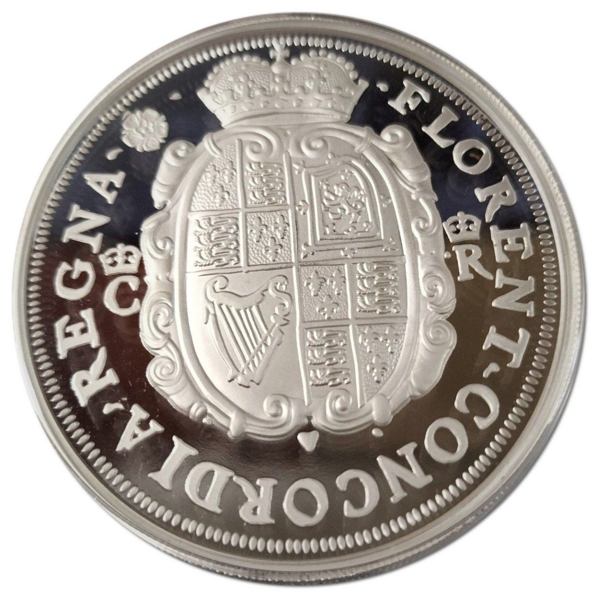 Alderney 25 Pounds - Charles III Charles I Juxon Medal