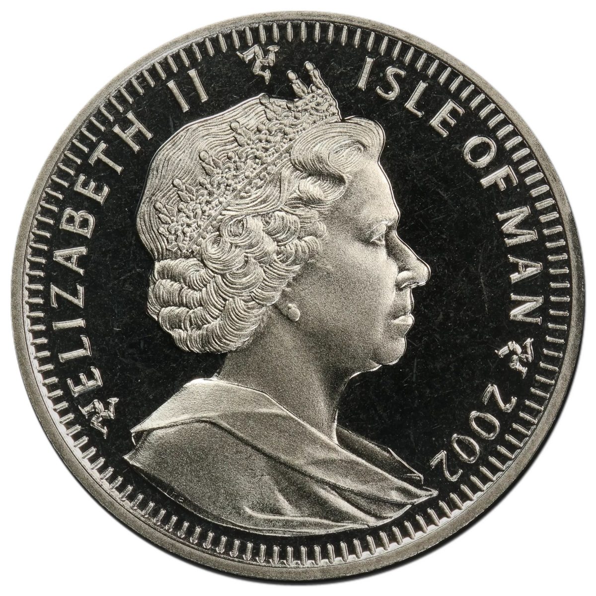Isle of Man 1 Crown - Elizabeth II Polyjuice Potion obverse