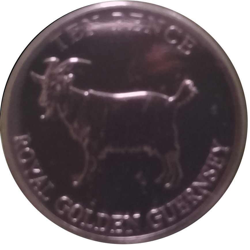Guernsey 10 Pence - Charles III Royal Golden Guernsey obverse