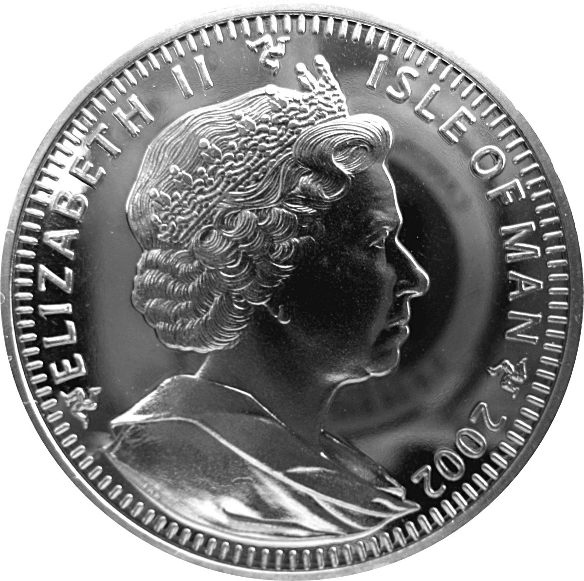 Isle of Man 1 Crown - Elizabeth II Castle of Mey obverse