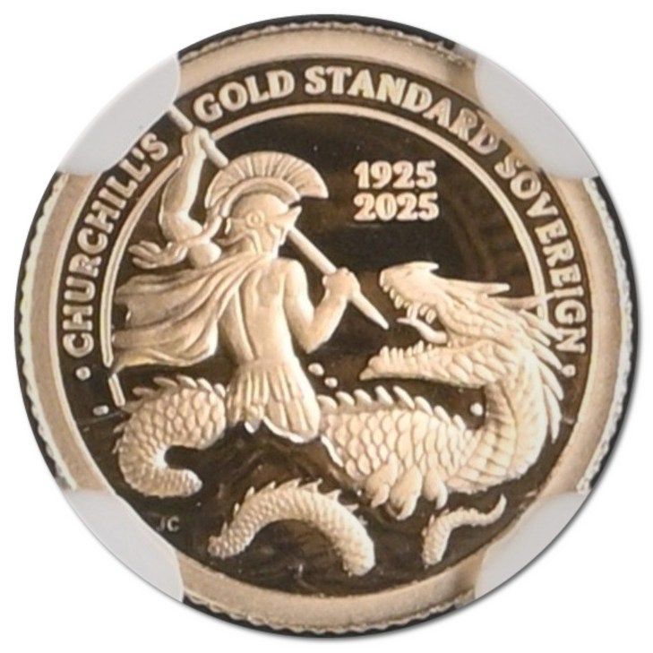 Tristan da Cunha ⅛ Sovereign - Charles III St. George & the Dragon