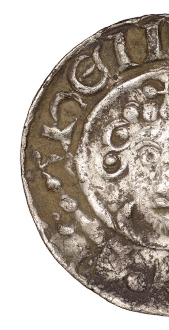 ½ Penny - John Short Cross type; class 5a2 obverse