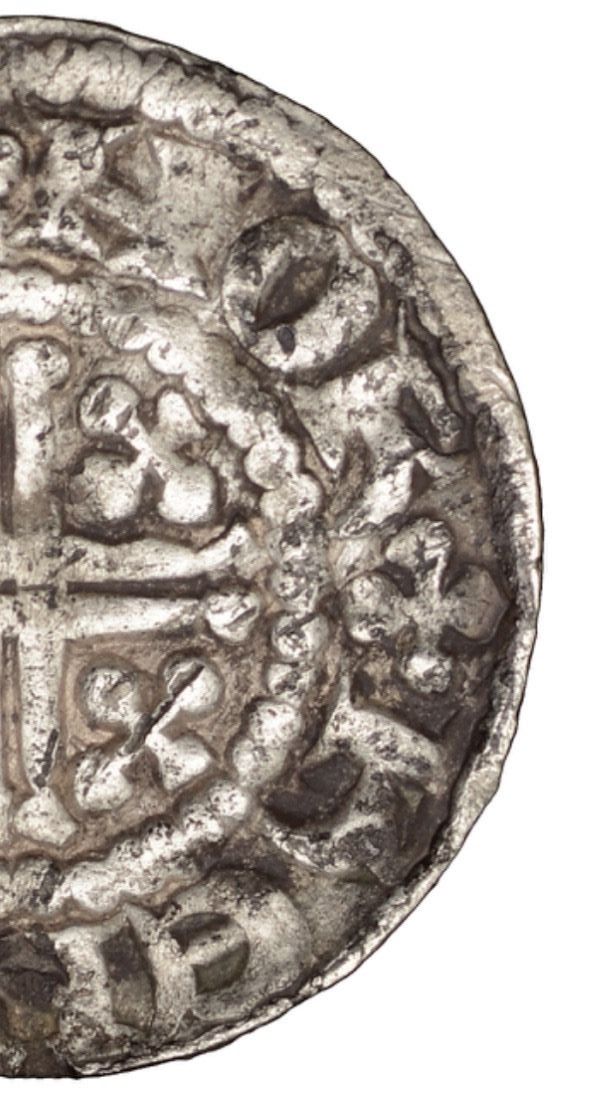 ½ Penny - John Short Cross type; class 5a2