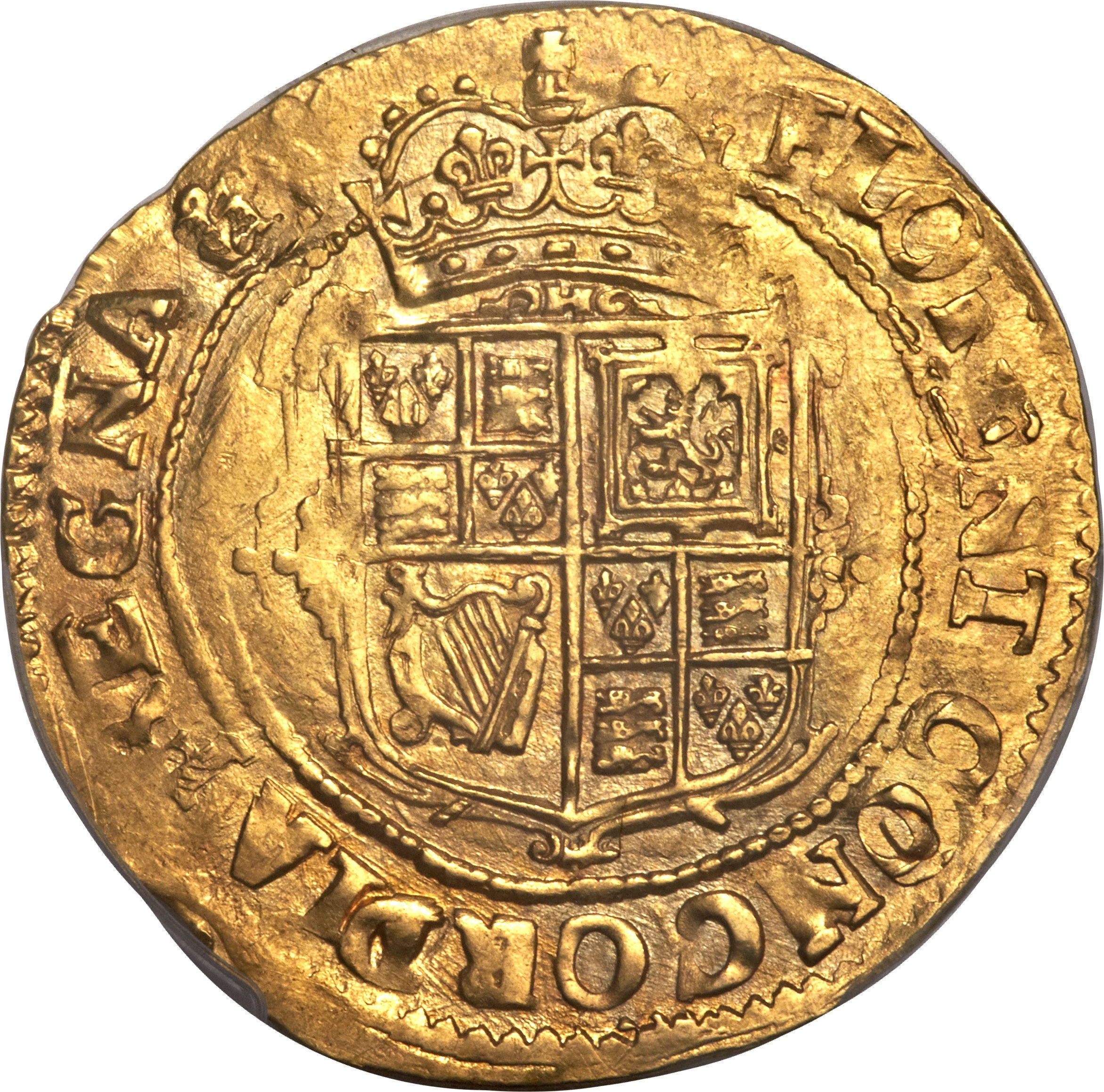 1 Unite - Charles I group B; 2nd bust