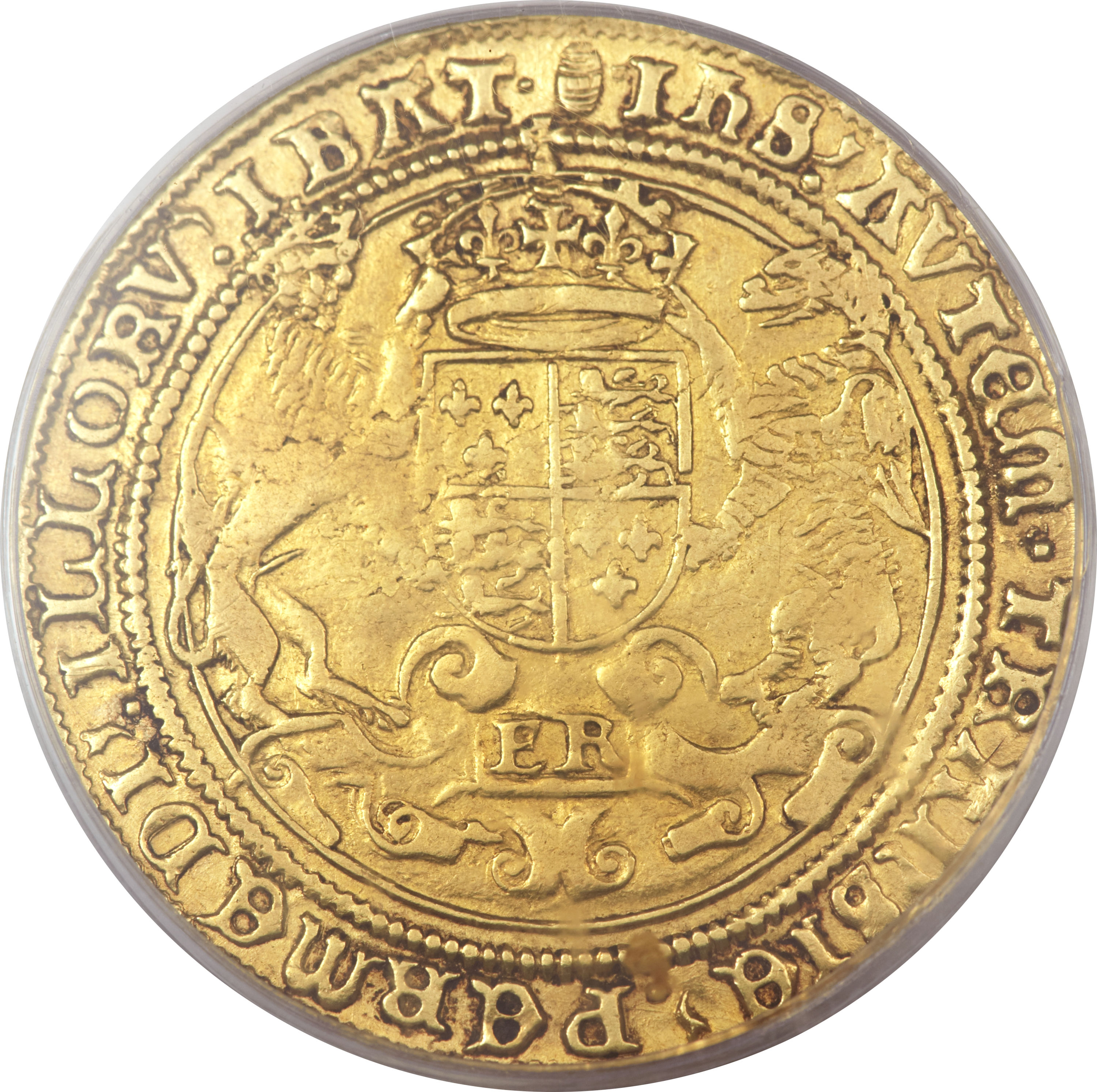 1 Sovereign - Edward VI 3rd period reverse