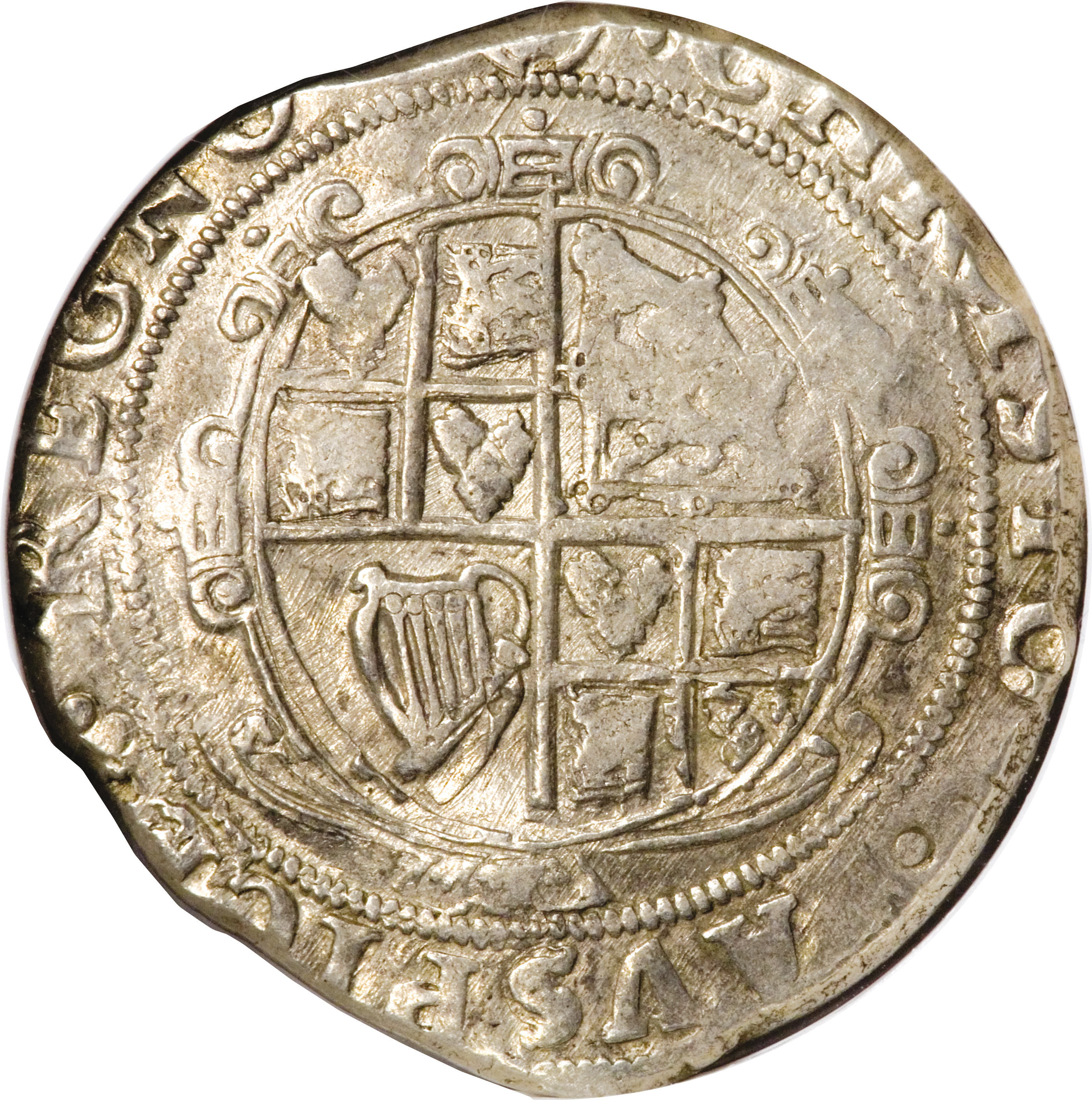 ½ Crown - Charles I Tower; Parliament