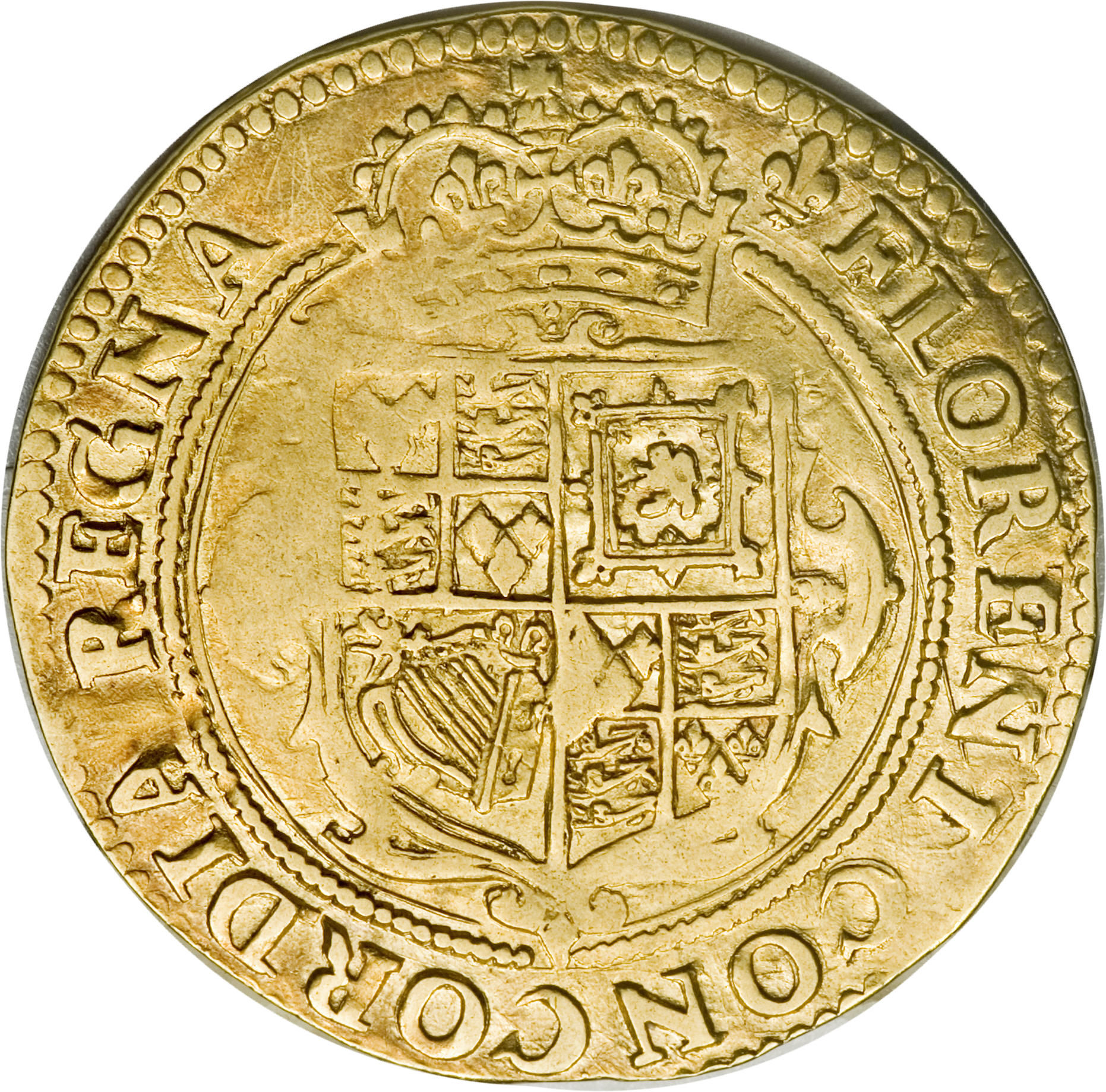 1 Unite - Charles I group A; 1st bust