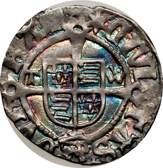 1 Penny - Henry VIII 2nd coinage; Durham
