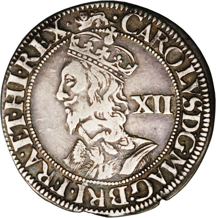 1 Shilling - Charles I York obverse
