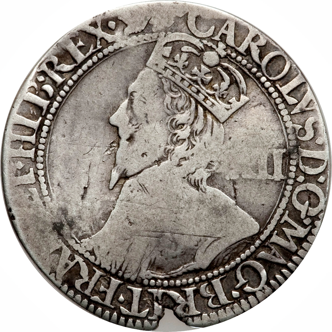 1 Shilling - Charles I York obverse