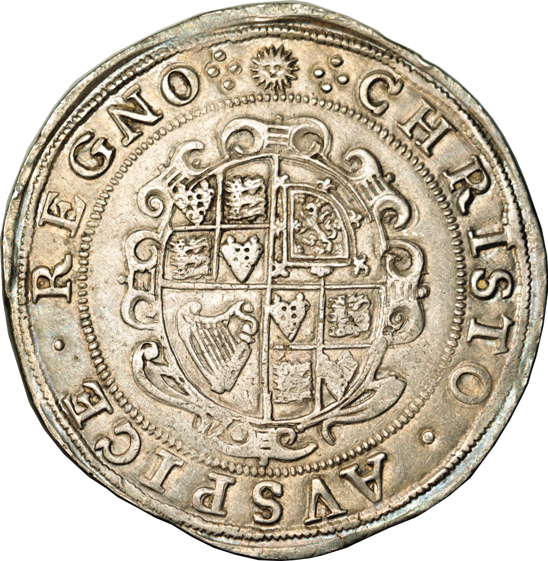 1 Crown - Charles I Tower; under Parliament