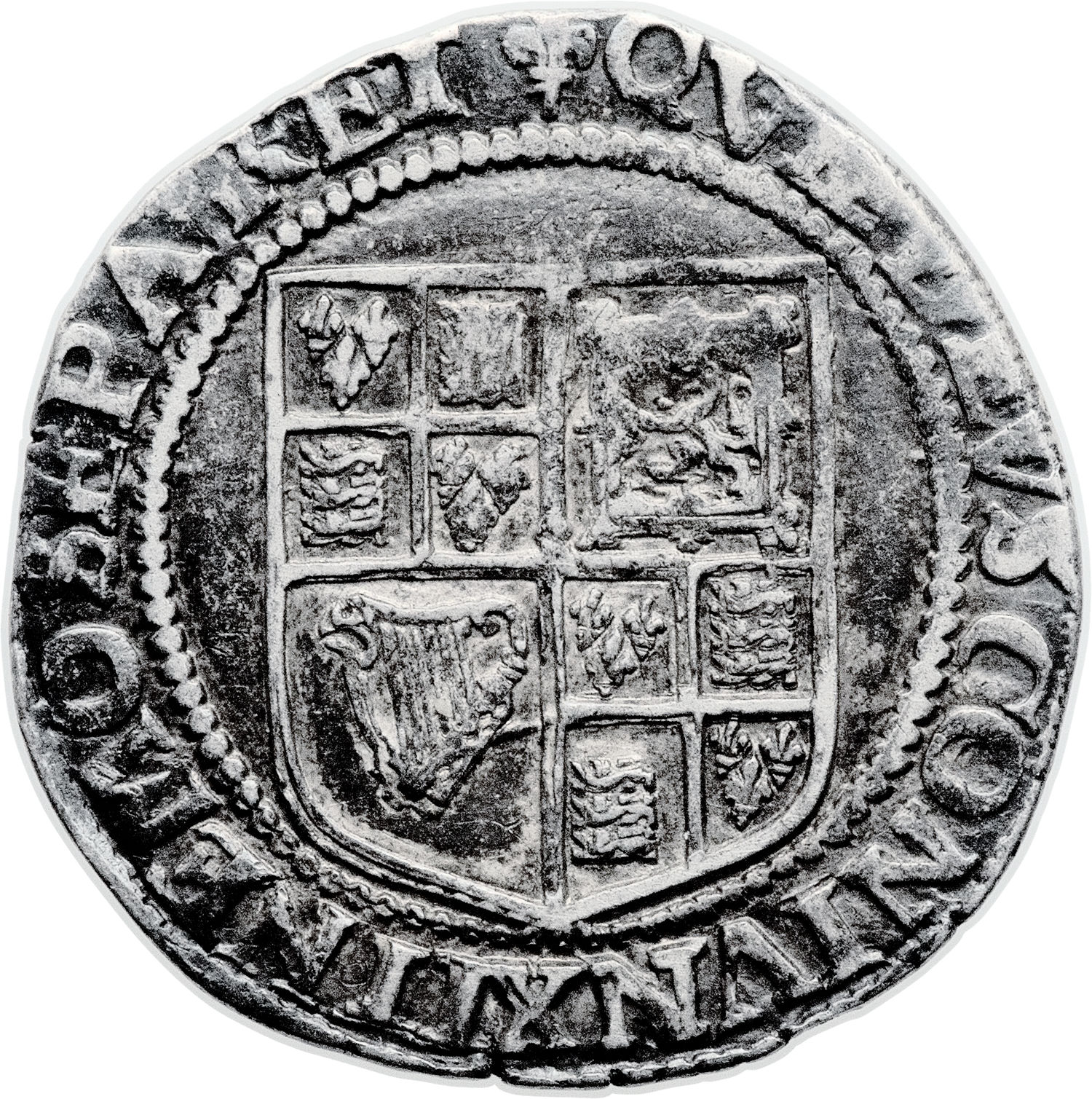 1 Shilling - James I 3rd issue; 6th bust