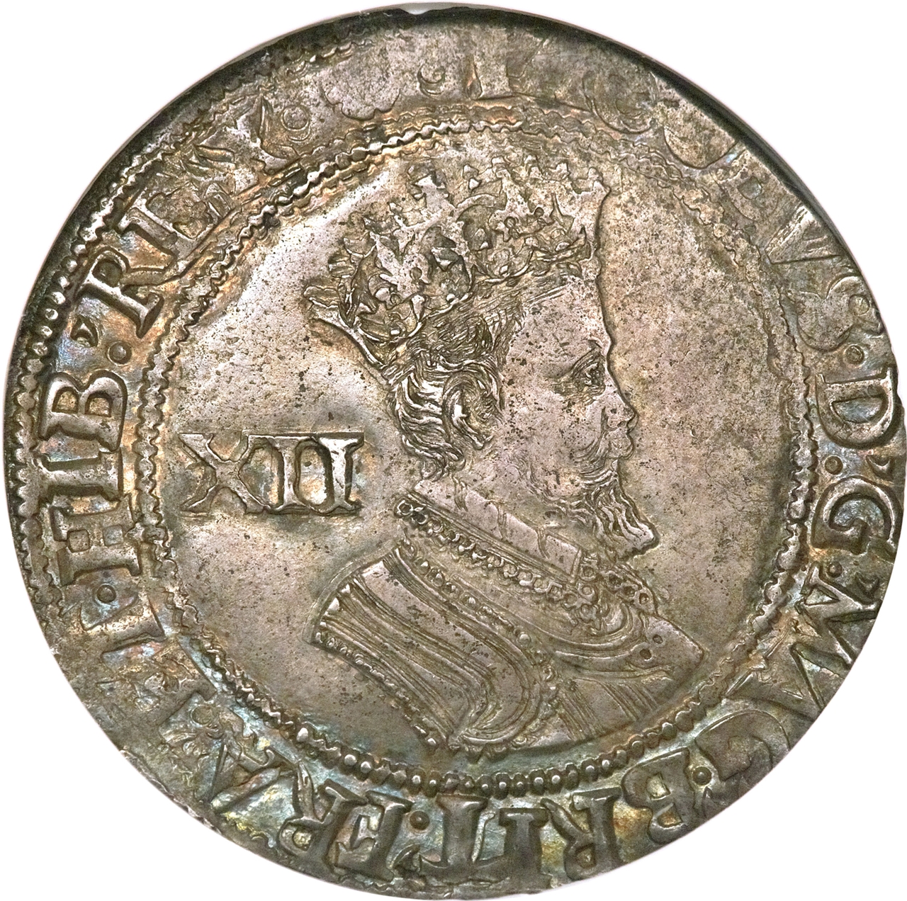 1 Shilling - James I 2nd issue; 4th bust obverse