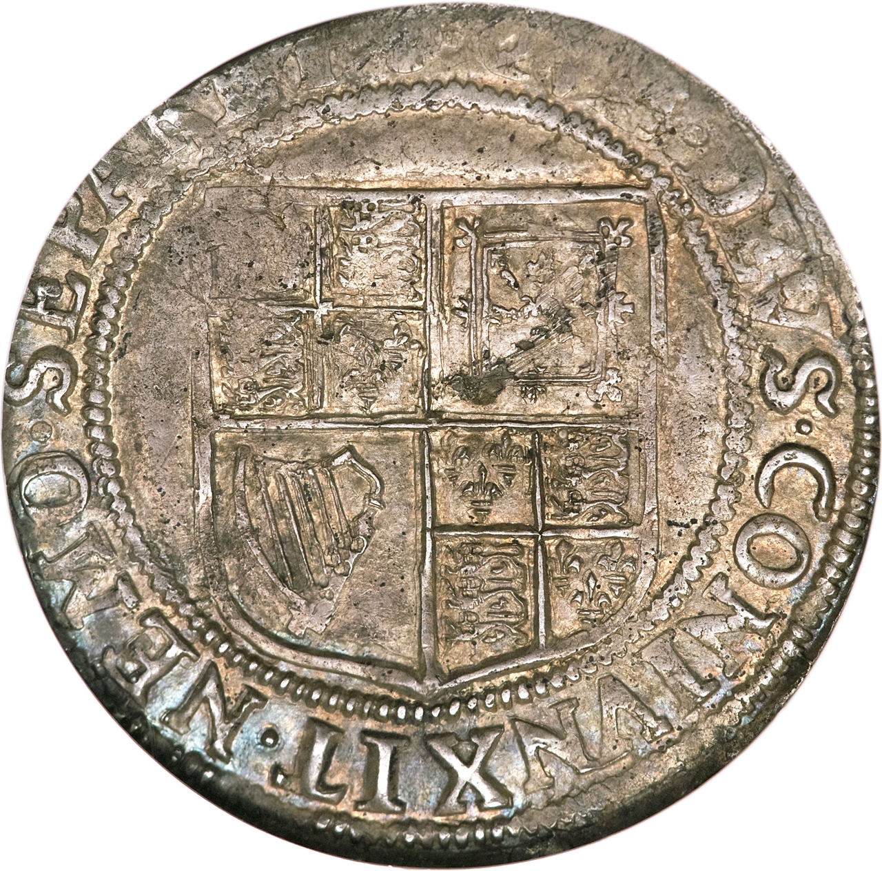 1 Shilling - James I 2nd issue; 4th bust
