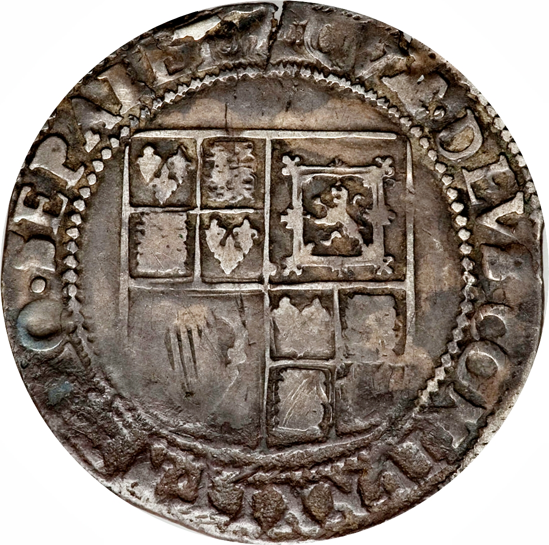 1 Shilling - James I 2nd issue; 5th bust
