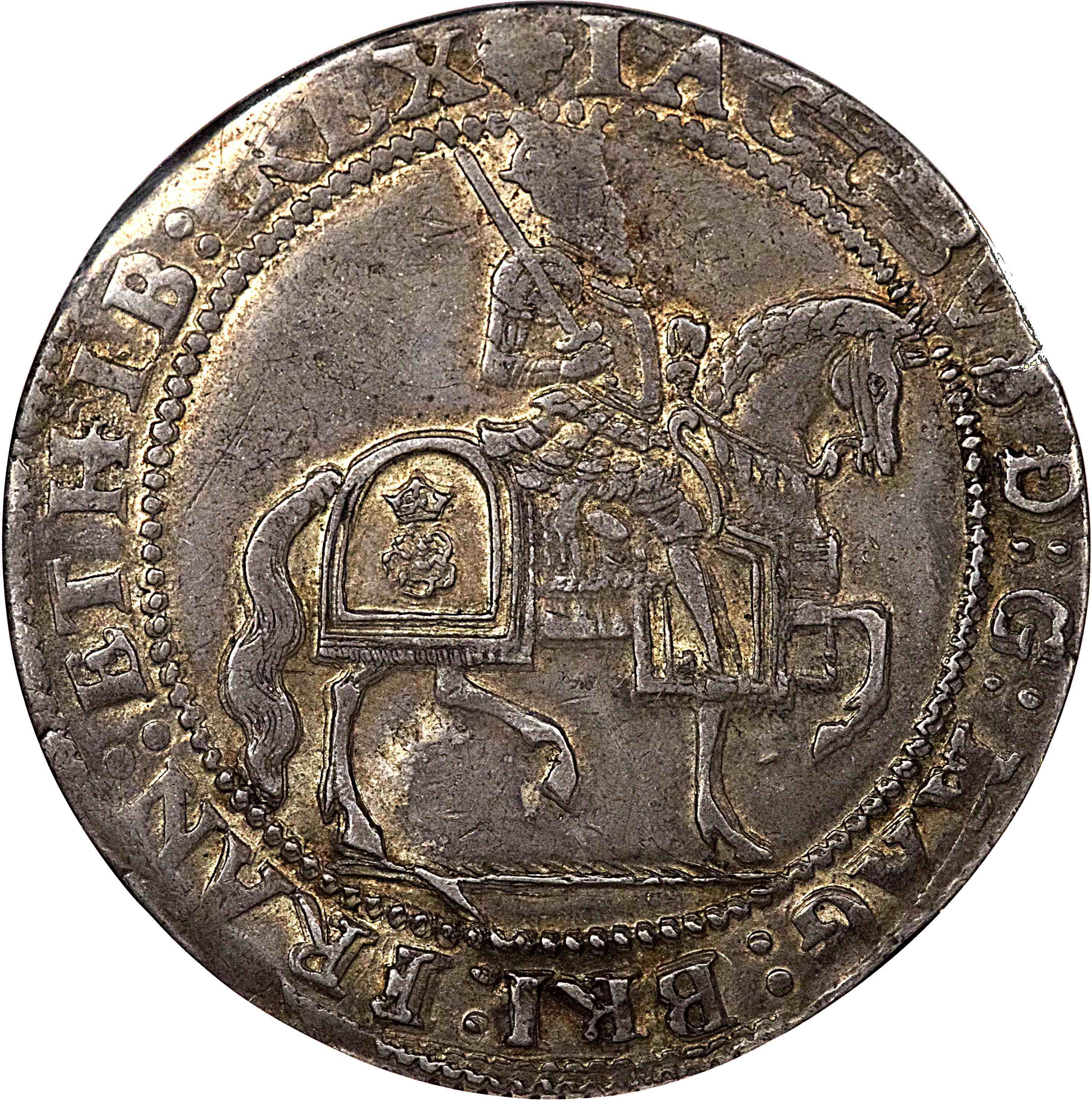 1 Crown - James I 3rd coinage obverse