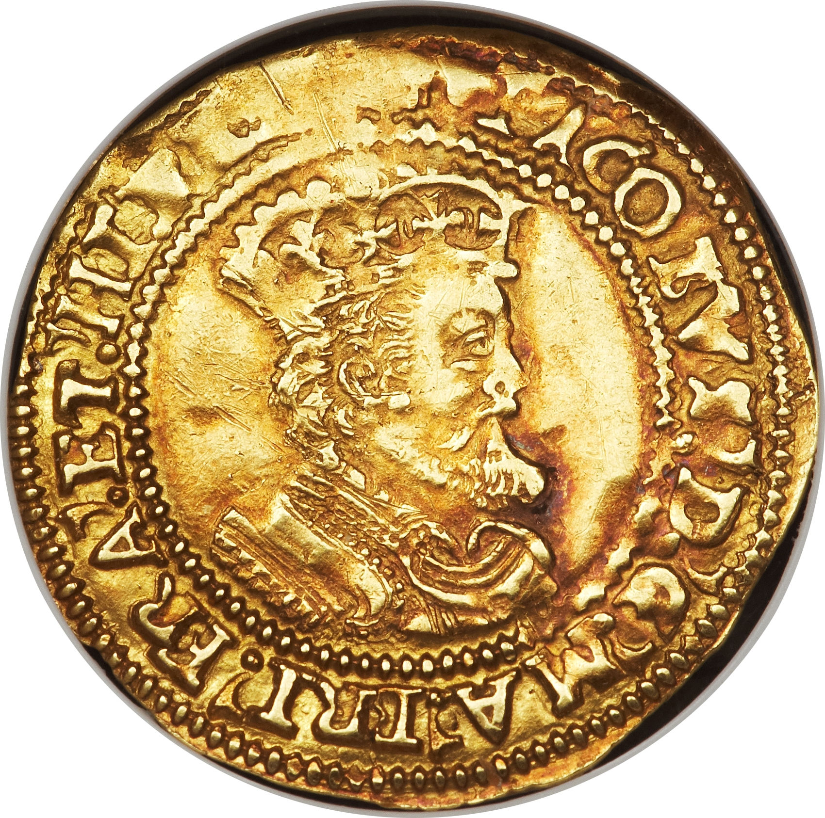1 Crown - James I 2nd coinage; 5th bust obverse