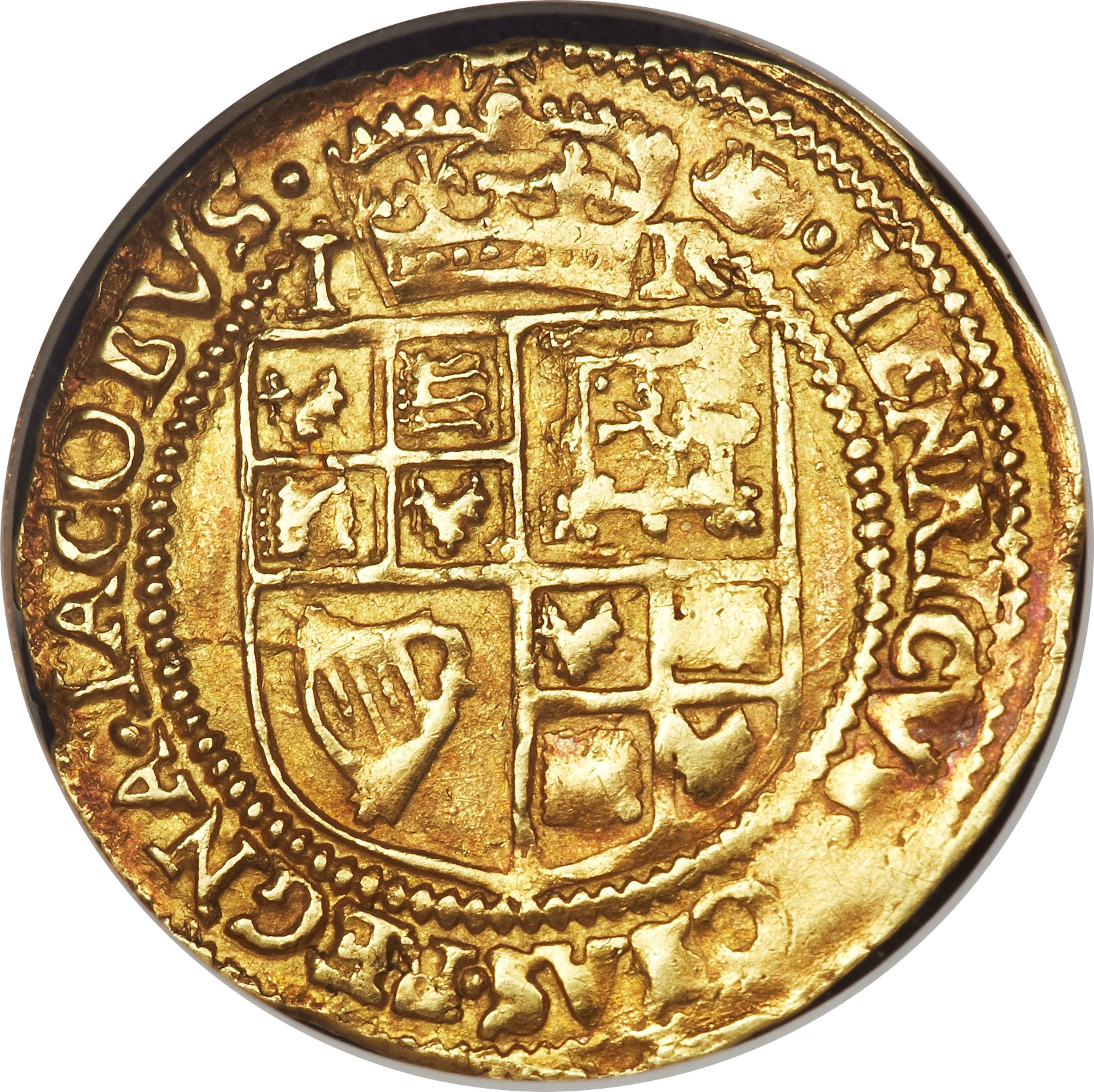 1 Crown - James I 2nd coinage; 5th bust