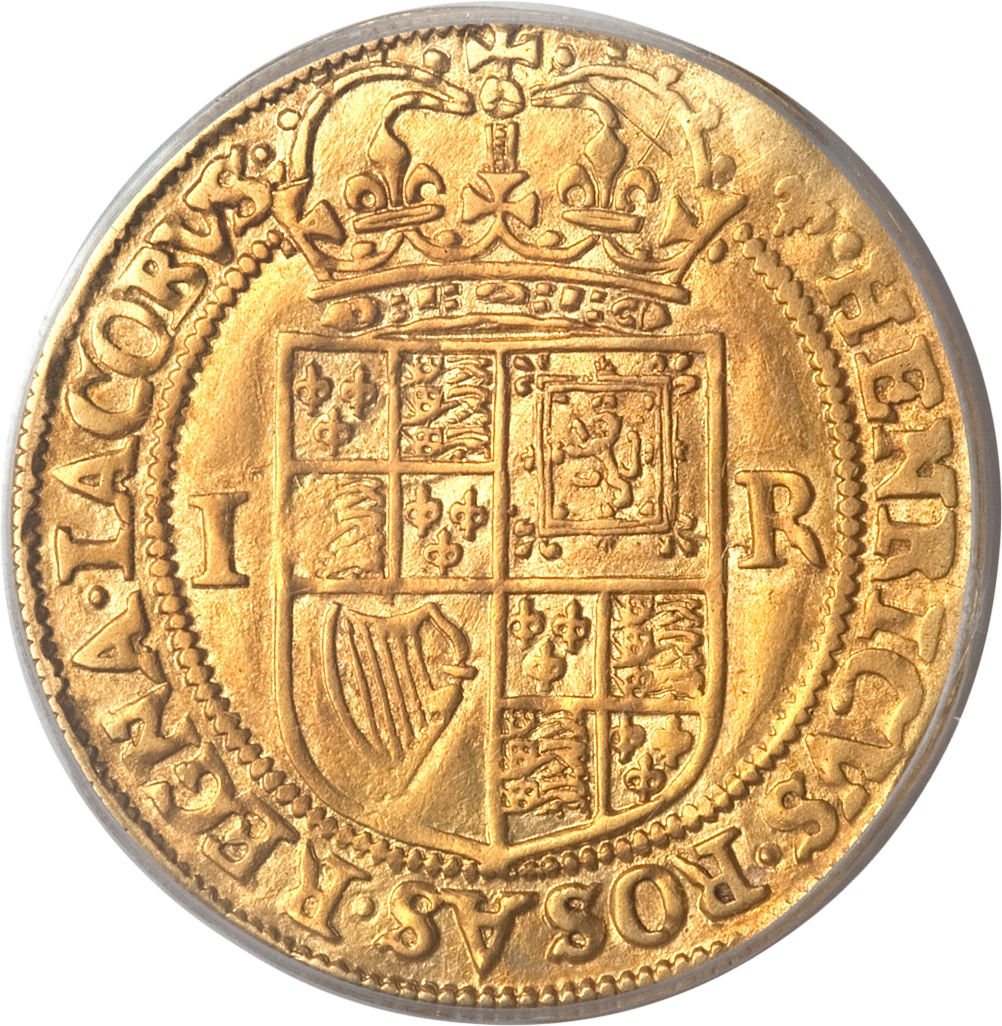 Double Crown - James I 2nd coinage; 3rd bust