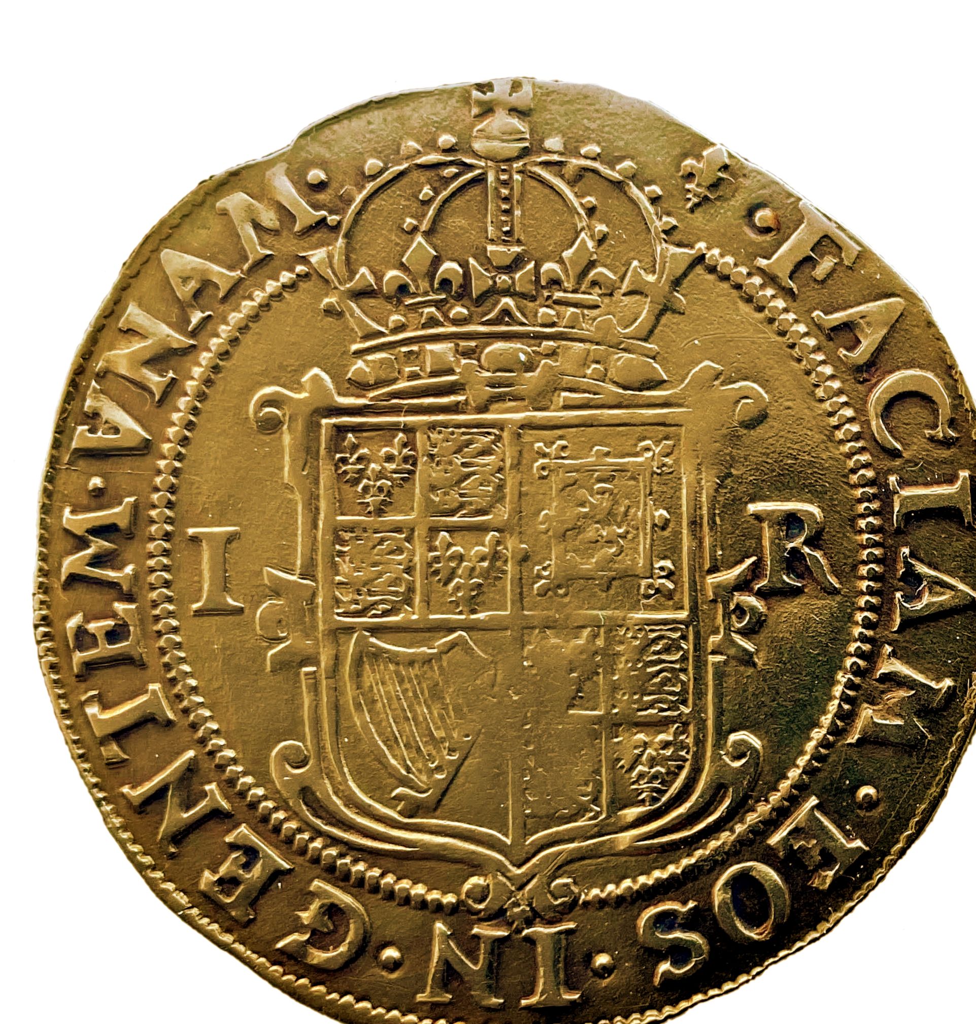 1 Unite - James I 2nd coinage; 4th bust