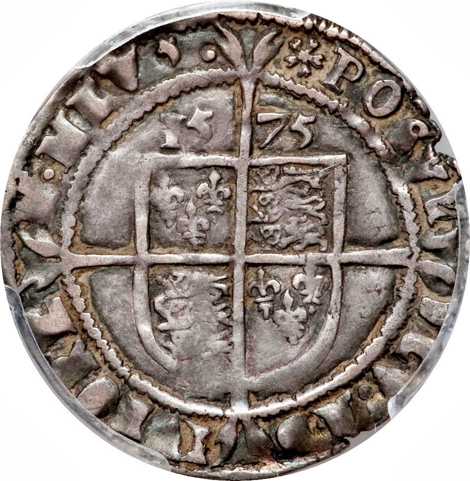 6 Pence - Elizabeth I 3rd and 4th issues; larger bust