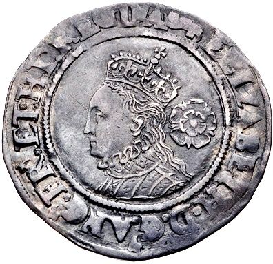 6 Pence - Elizabeth I 3rd and 4th issues; intermediate bust obverse