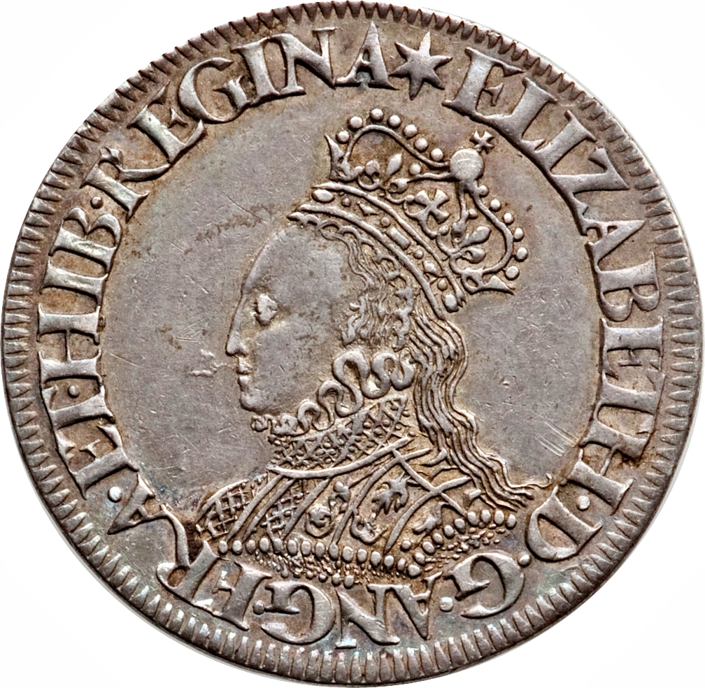 1 Shilling - Elizabeth I Milled issue obverse
