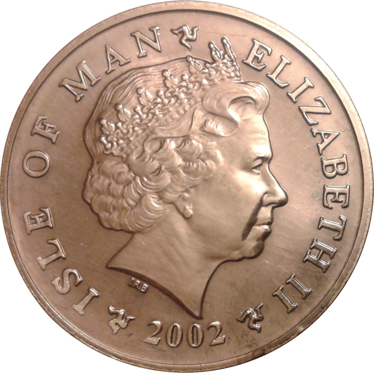 Isle of Man 60 Pence - Elizabeth II Converter obverse