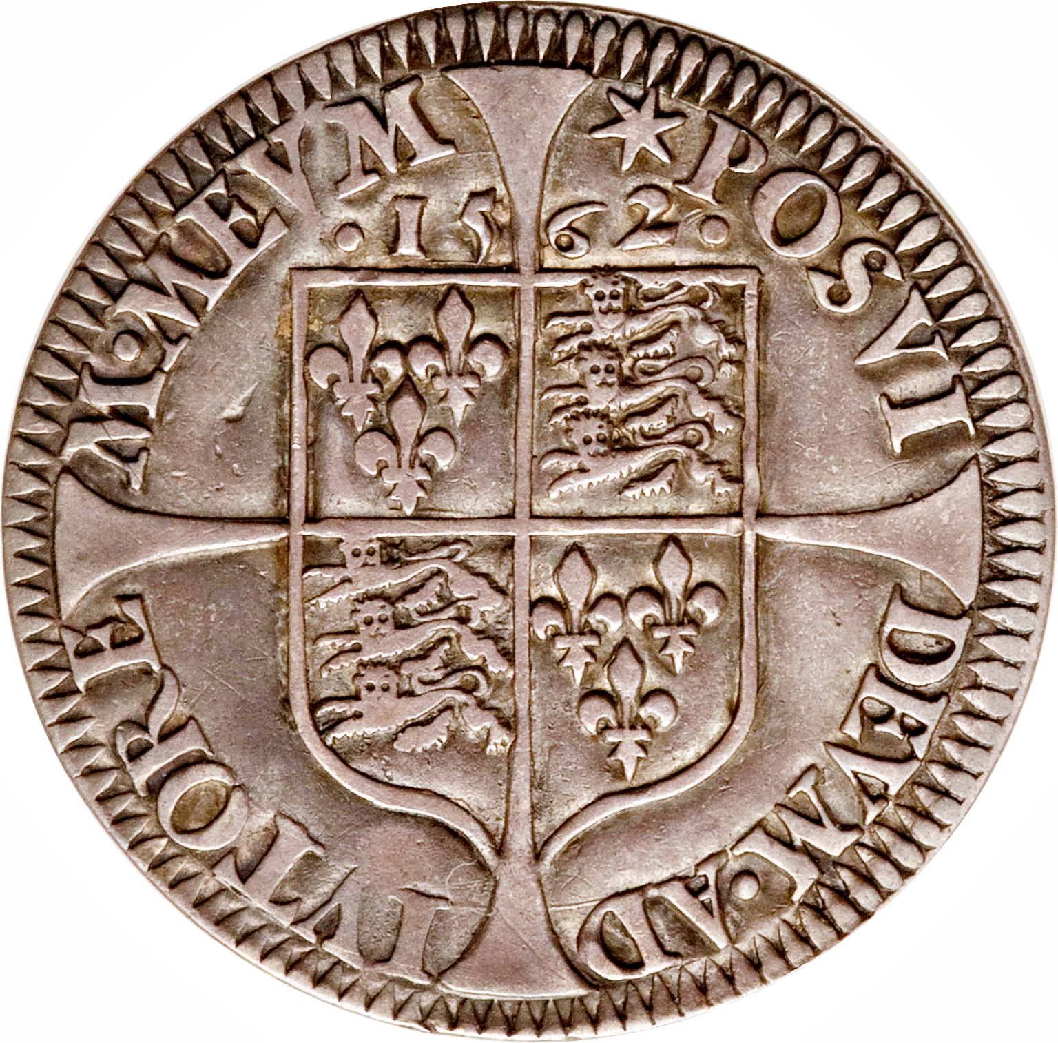 6 Pence - Elizabeth I Milled issue; Cross pattée