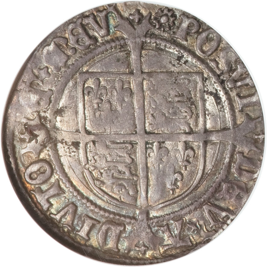 1 Groat - Henry VIII 2nd coinage; Laker bust A3 reverse