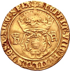 1 Crown - Henry VIII Crown of the double-rose obverse
