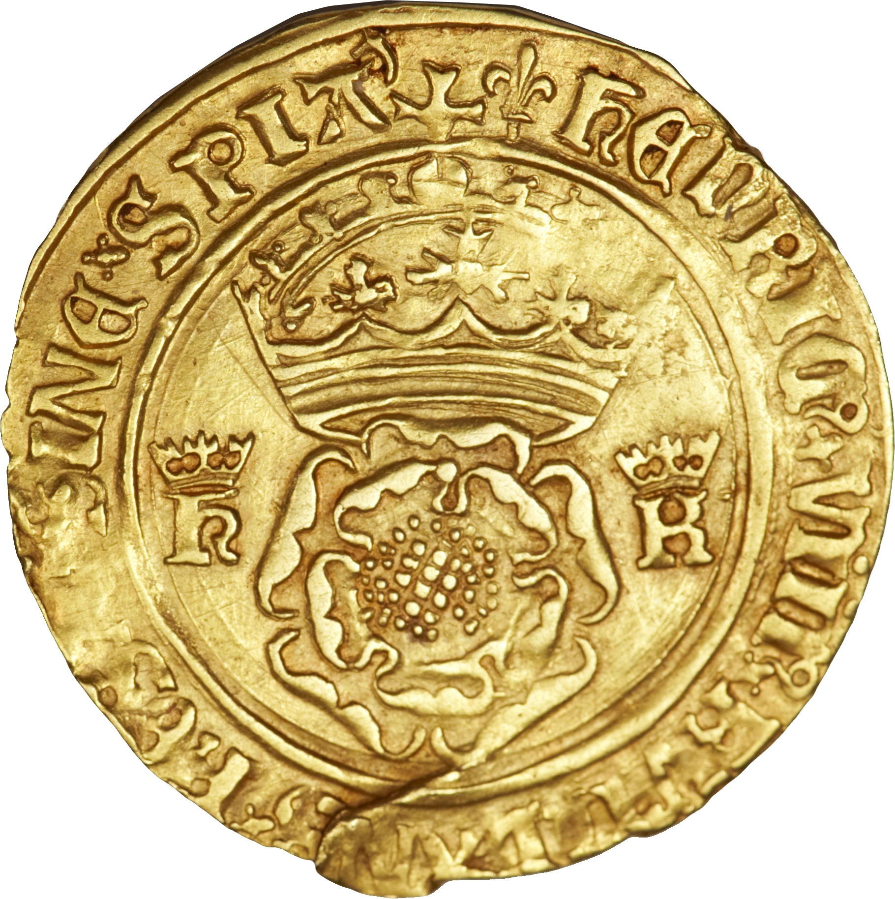 1 Crown - Henry VIII Crown of the double-rose obverse