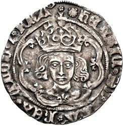 1 Groat - Henry VII facing bust, London obverse